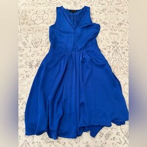 Banana Republic Elegant Blue Sleeveless Dress